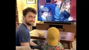 'Does my son know who Harry Potter is?': Daniel Radcliffe argues his son doesn't recognise him as