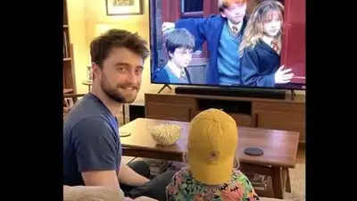 'Does my son know who Harry Potter is?': Daniel Radcliffe argues his son doesn't recognise him as