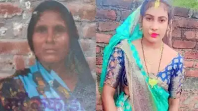 Two women died and an 18-year-old woman was injured after coming into contact with a broken