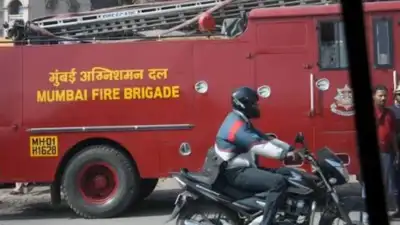 Nine people, including a five-year-old boy, were injured after a fire broke out on the 12th