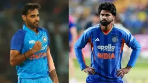 Bhuvneshwar Kumar and Shreyas Iyer (Agency Image)