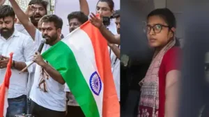 Neha Bora, a prominent figure in the All India Students' Association, shared a humorous moment