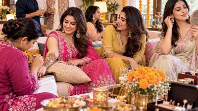 Karva Chauth parties are more like a staycation packed with pampering sessions and multiple