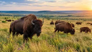 In 1993, a rancher donated 300 American bison that were released: The wider industry impact