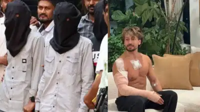 The three accused in the Tiger Sroff firing case