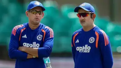 India head coach Gautam Gambhir bid farewell to outgoing chief selector Ajit Agarkar , praising