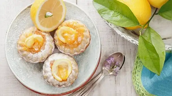 These soft, chewy lemon oatmeal cookies use four simple ingredients, with no flour, eggs