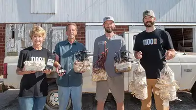 Two Iowa farmers have transformed their family's former hog operation into a speciality