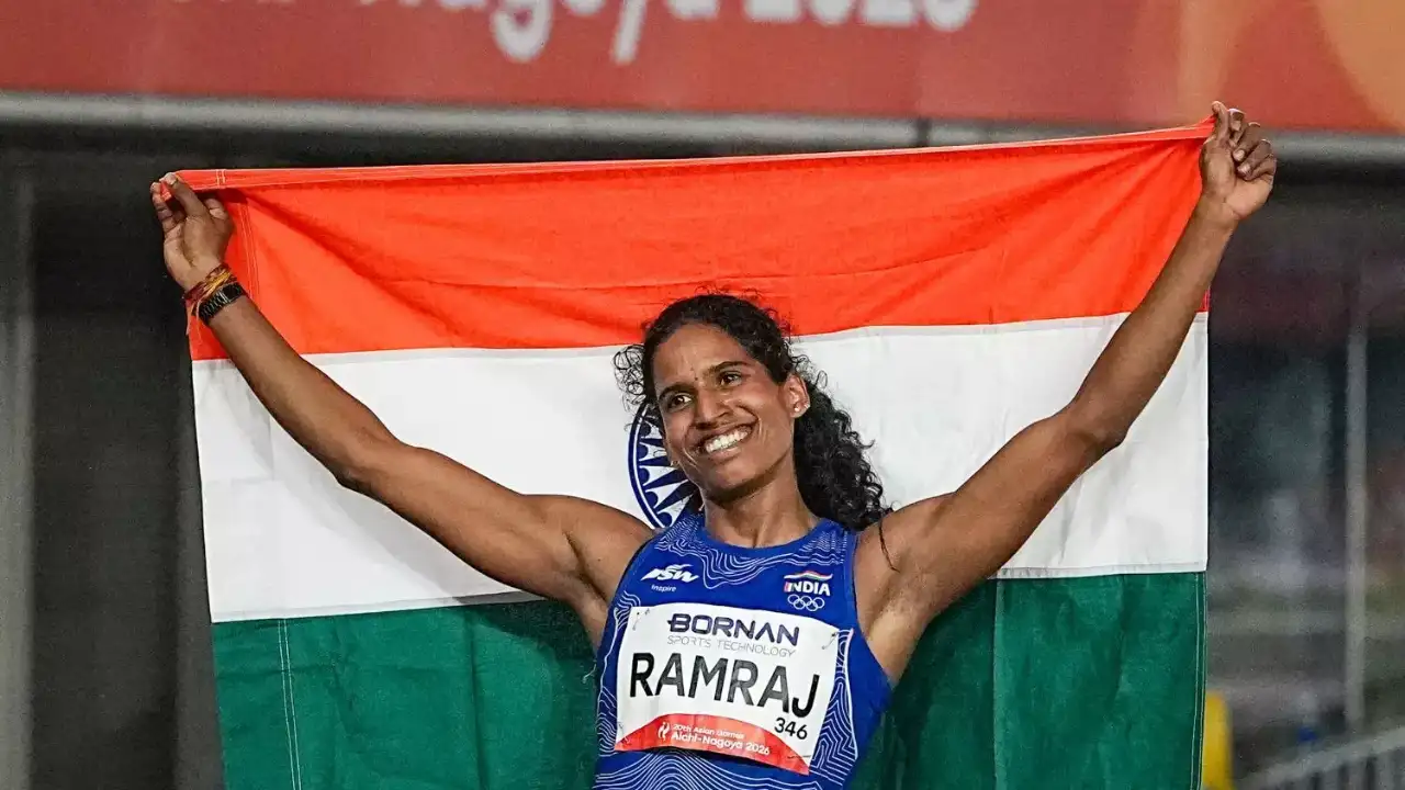 For Vithya, her father's support was not limited to finding money for running shoes