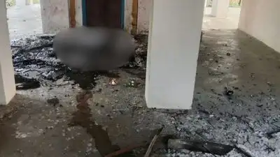 Two elderly priests residing at a temple in Shahjahanpur district were killed on Thursday