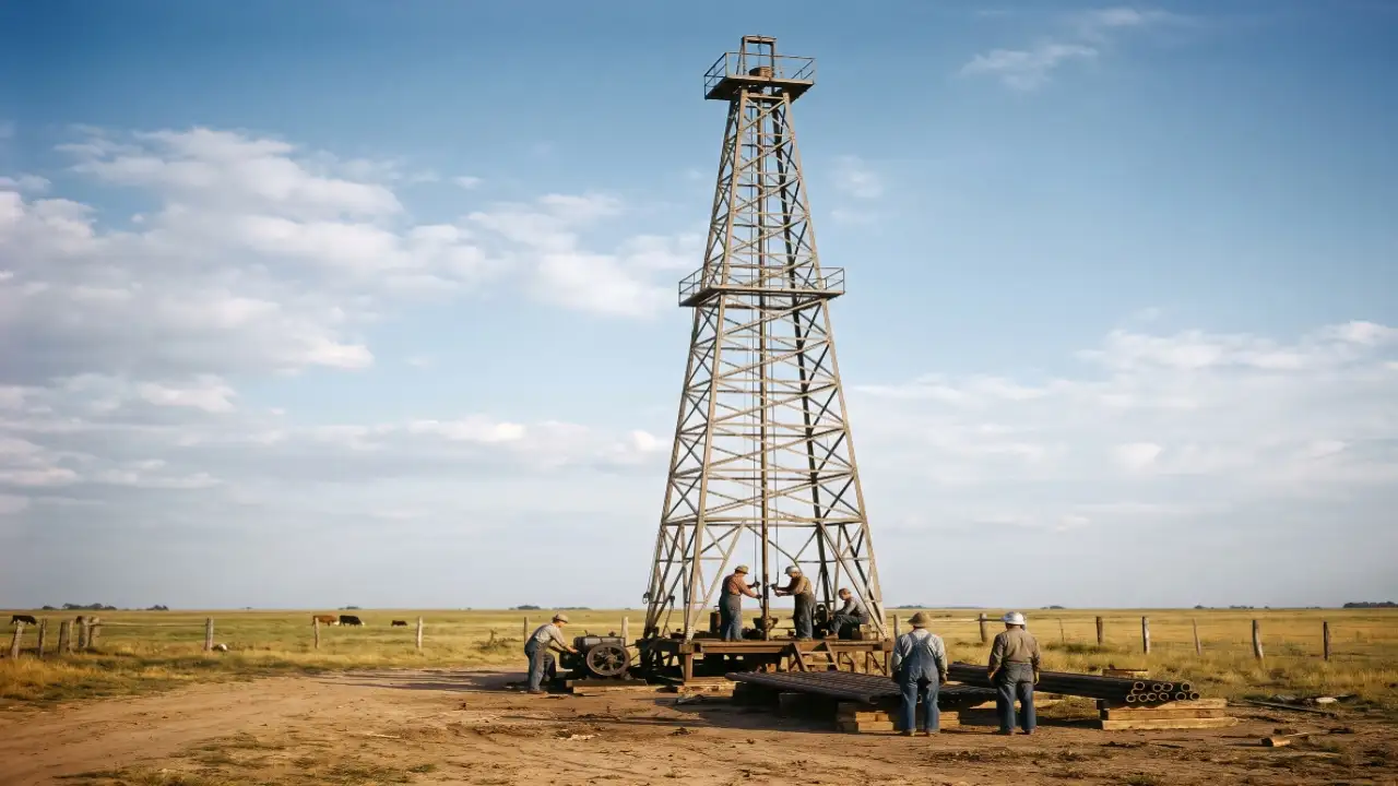 Ellis could not afford to hire a drilling crew, so he and five: The wider industry impact