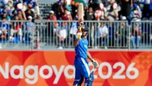 Kishan's unbeaten 80 became the highest individual score by an Indian batter batting at No.5