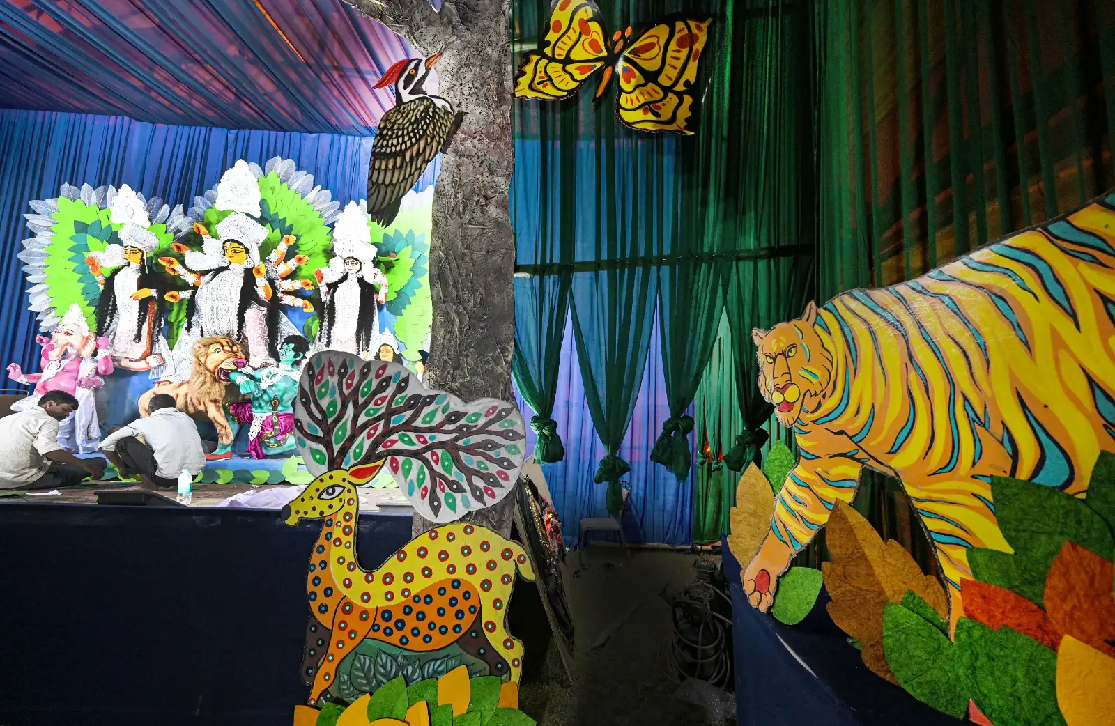 Anindya Chattopadhyay /TNN In Delhi, the vibrant Durga Puja: The wider industry impact