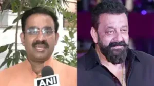 BJP MLC Parinay Fuke calls out Sanjay Dutt over his alleged "no longer feel peace in India"