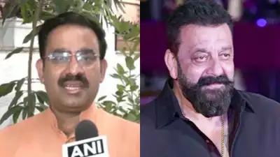 BJP MLC Parinay Fuke calls out Sanjay Dutt over his alleged "no longer feel peace in India"