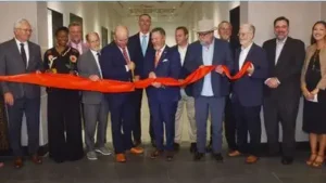 Oklahoma has unveiled the restored Art Deco interiors of the Jim Thorpe Memorial Office