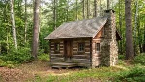 To understand why a girl in 1886 had a cabin like this, it helps begin by looking