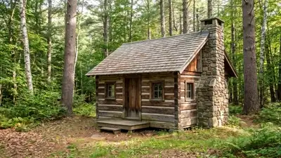 To understand why a girl in 1886 had a cabin like this, it helps begin by looking