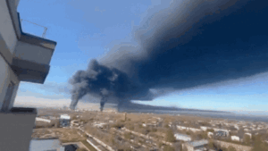 Watch: Thick smoke engulfs Russian oil refinery after Ukrainian: The wider industry impact