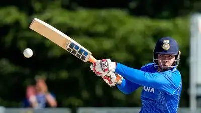 Vaibhav Sooryavanshi in action during the Asian Games in Japan