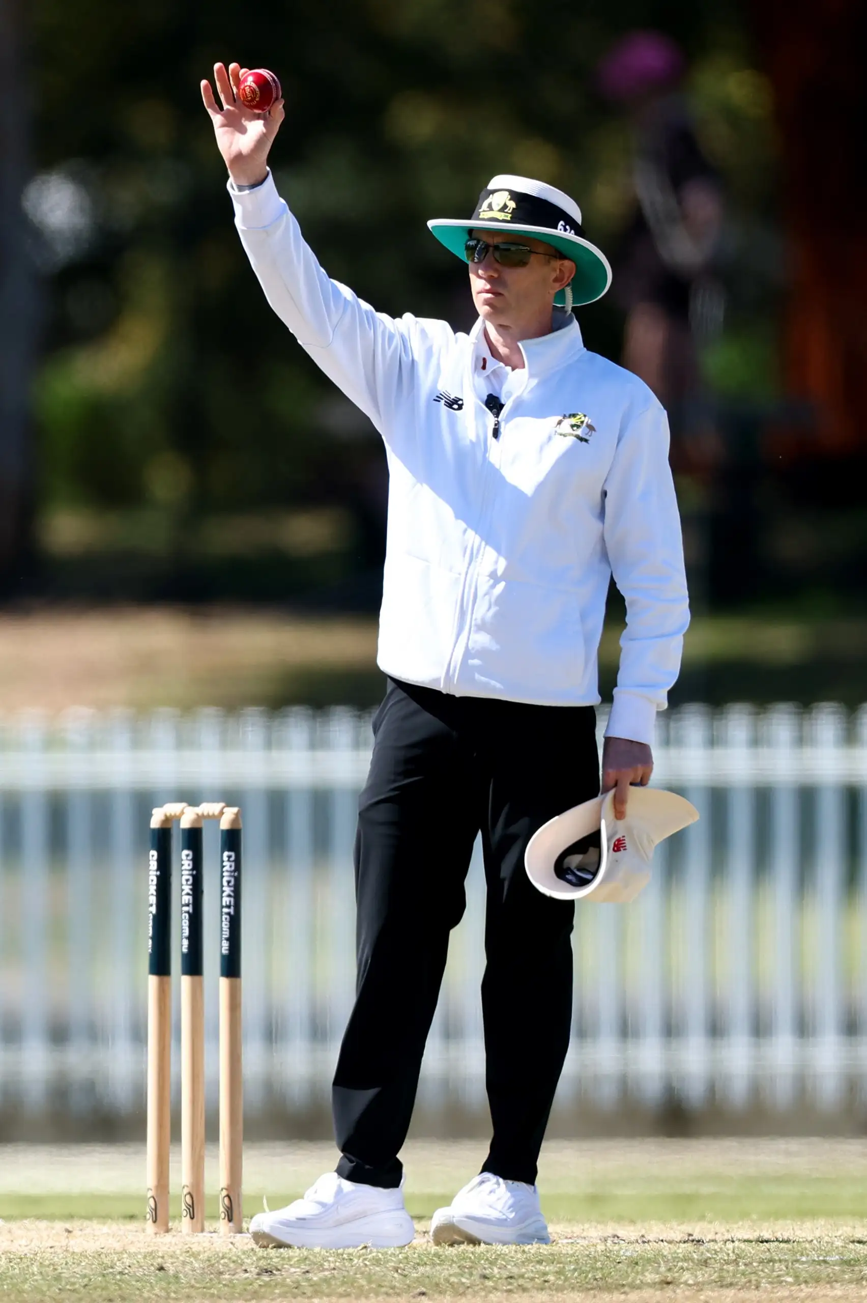 Last week, when umpire Ben Treloar stepped out to officiate the Ranji Trophy match