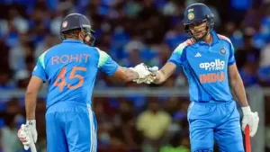 India's Rohit Sharma and skipper Shubman Gill (ANI Photo)