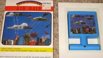 A box of old games donated to a Texas Goodwill contained a rare 1982 Air Raid cartridge