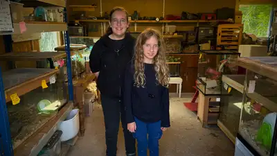 Two 14-year-old conservationists in Devon, England, are inviting children to take part