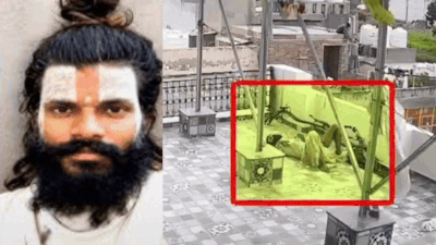 The incident took place at Gau Kripa Kunj, where disciples of Premanand Maharaj reside