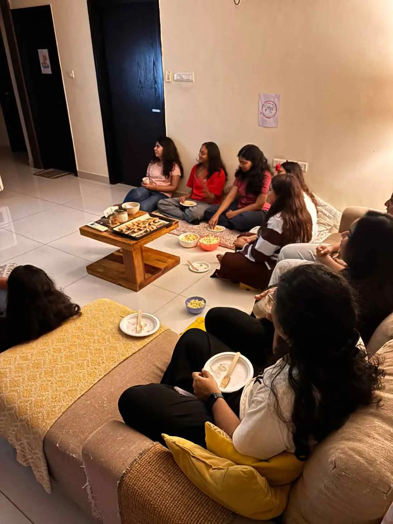 Watch party organiser Heena began hosting gatherings around the time the final season