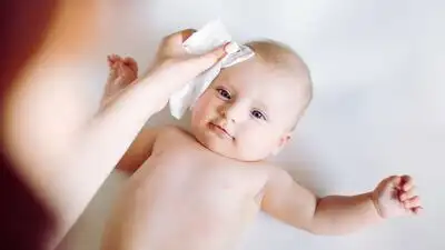 Yet they touch delicate infant skin all day long, so parents are right to ask whether baby