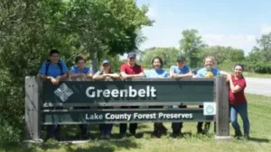 Illinois volunteers removed invasive plants from 43 acres; they then planted nearly 9,000 native