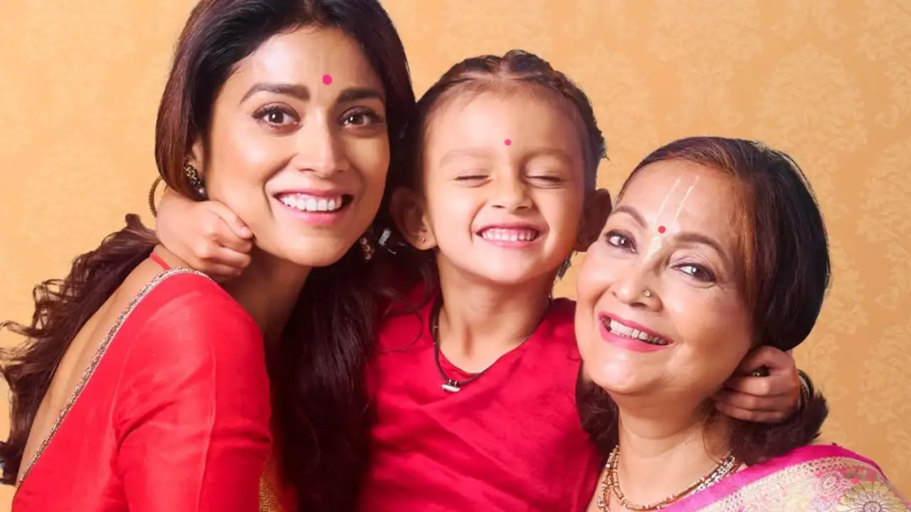 But actor Shriya Saran believes parents should also ask a different kind of question: “Did