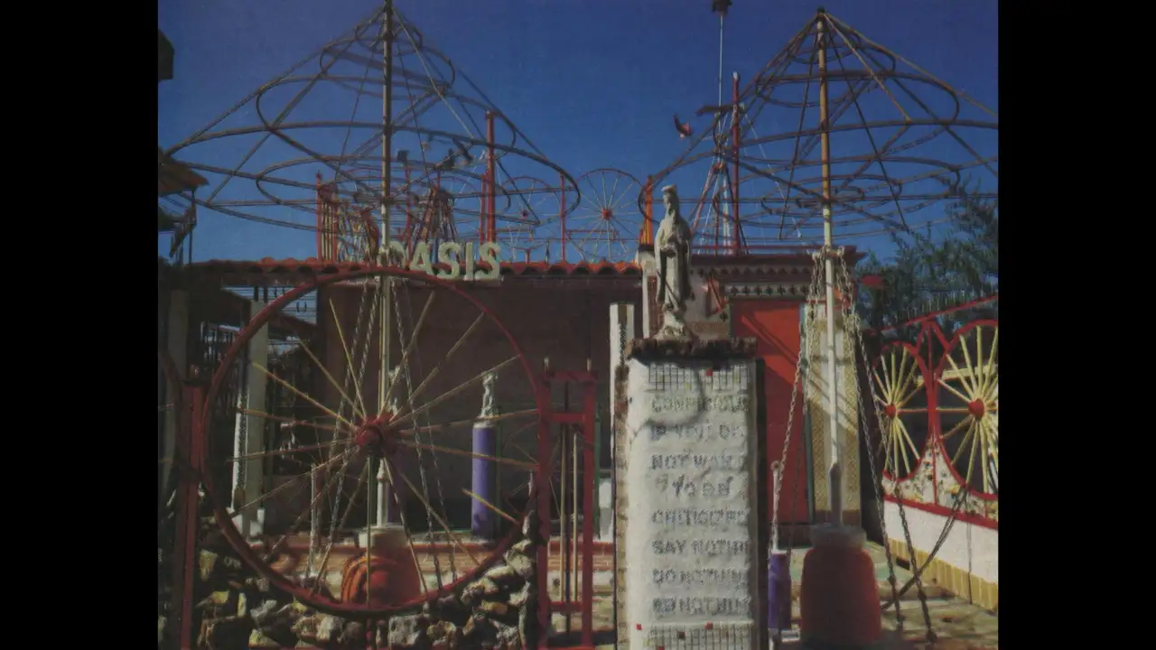 In 1968, Jeff McKissack began building Houston's Orange Show from salvaged materials, creating