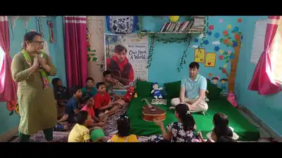 Stories, music and imagination came together at LittleBigHelp India Trust on October 1, as
