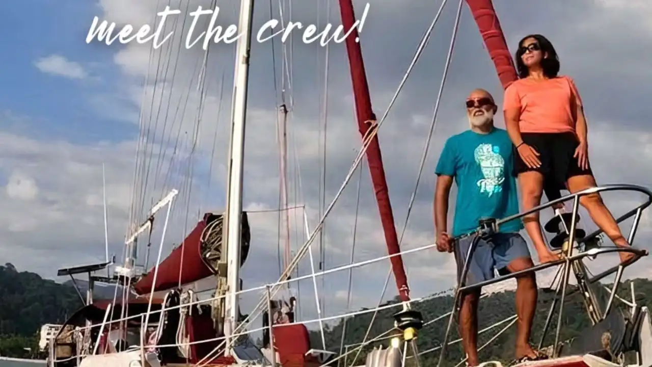 They sold almost everything they owned, left their jobs and bought a sailboat so they could