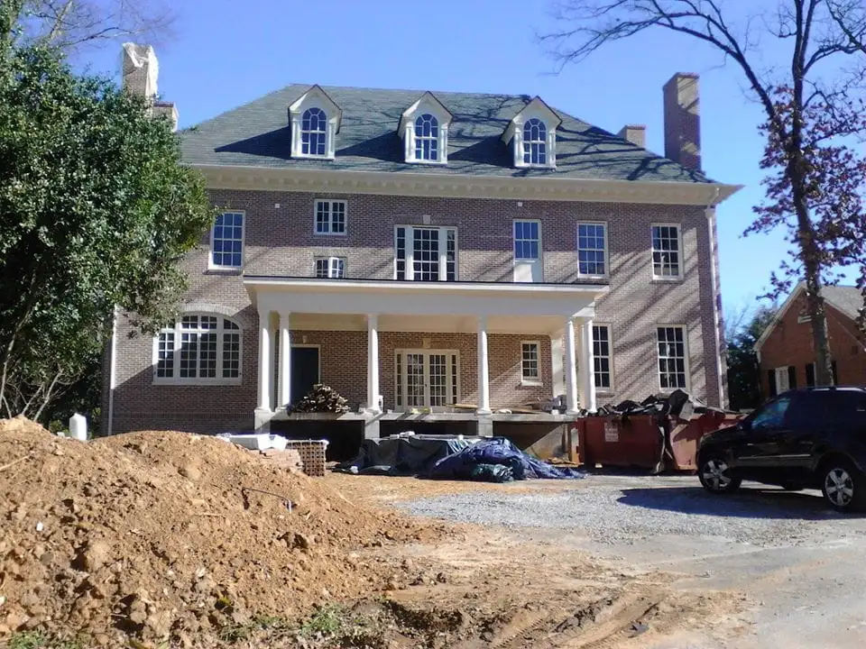 Built in 1924, the 8,000-square-foot mansion was moved about 2 miles in 2013 after its new
