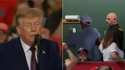 Responding to the heckler, Trump claimed that the man had been paid $250 to disrupt the event