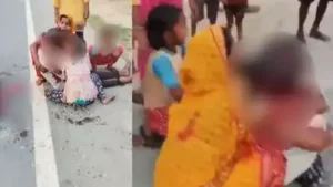 Four of the six people booked for allegedly beating a man to death with sticks near National