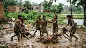 Some children avoid playing with mud, running across uneven ground or exploring unfamiliar