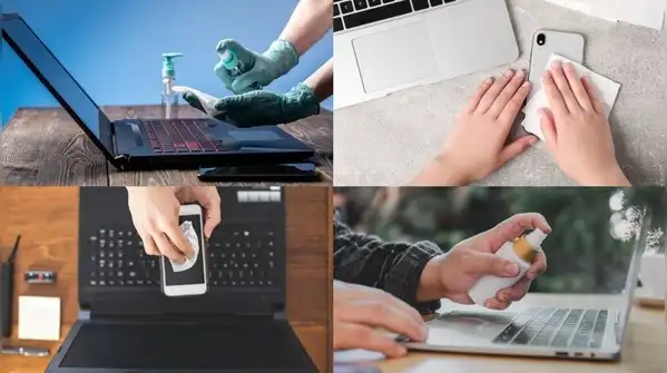 Because it’s the best source of what’s safe, always check your phone or laptop maker’s care