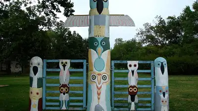 Ed Galloway’s Totem Pole Park sits on Oklahoma State Highway 28A: The wider industry impact