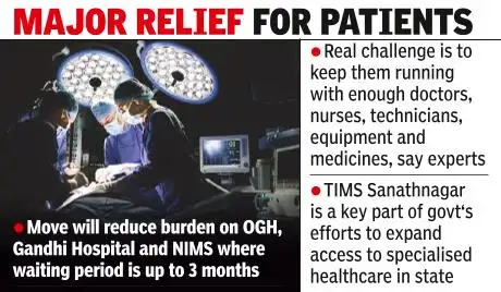 Dr A Narendra, director of TIMS, said the hospital would be able: The wider industry impact