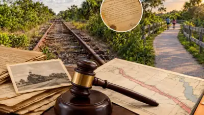 Old deeds and a 1926 condemnation judgment governed a 7.68-mile Florida rail corridor; when