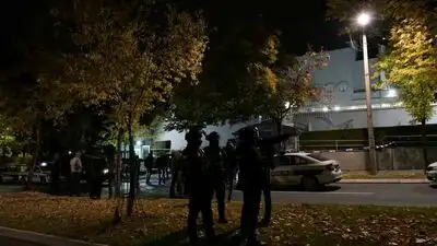 Knife-wielding attacker shot dead outside Israeli embassy in Serbia