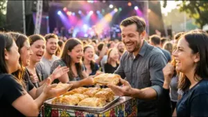 A street vendor turned selling baklava outside concerts: The wider industry impact