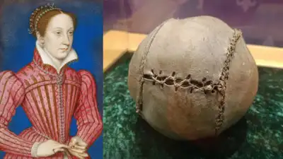 A 500-year-old football was found in a queen's bedroom; in 2026, scientists scanned it so