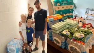 A 10-year-old Georgia boy wanted to help people experiencing homelessness; he spent two weeks