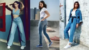 Indian women are now moving beyond the classic skinny fit and experimenting with denim styles