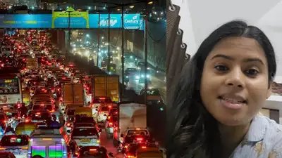 19-km journey takes 3 hours as she races to catch train — Bengaluru woman's 17-breakdown traffic